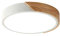 minifair Runde dreifarbige LED-Deckenleuchte mit Dimmfunktion für die Unterputzmontage,White, 60cm