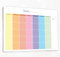 Monthly Planner Pad (Colourful)