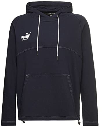 PUMA Workwear Kapuzenpullover - Hoodie mit Kapuze und regulierbarem Kordelzug - Marine - Gr.S