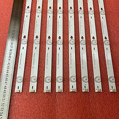 TV Ersatzteile - LED Beleuchtung (8) kompatibel mit Thomson 48FA3203 B48A538U B48A858U LE48M4S10 48FS3750 L48F3800A LVF480CS0T B48A83U 48FA3203 48FU4243
