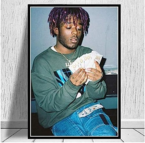 Poster Lil Uzi Vert Rap-Sänger-Poster, Fotoporträt, Bilder, Wandkunst, Poster Und Drucke, Leinwandgemälde, Heimdekoration 50X70Cm Kein Rahmen