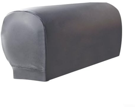 Lioaeust Lederbezüge für Sofabstütze, PU-Leder, Sofabezug für Couch, Stuhl, Stretch, wasserdicht, für Wohnzimmer, Büro (grau)