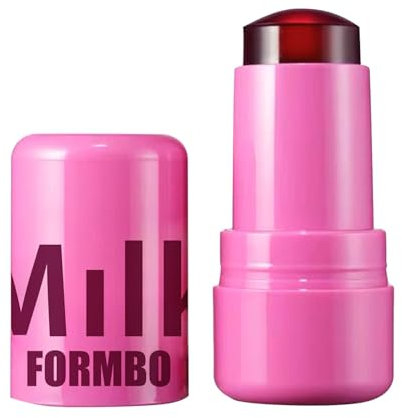 Milk Jelly Blush Stick, Jelly Tint Blush, Jelly Blush Lip Tint, Jelly Blush Lip Gloss, Water Jelly Tint Blush für alle Hauttöne, Feuchtigkeitsspendende Gelee-Textur, 04#