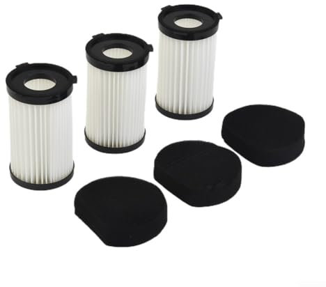 3 filtri di ricambio per aspirapolvere per Galaxy GL6255 DCG BS3070 e Clatronic BS1306