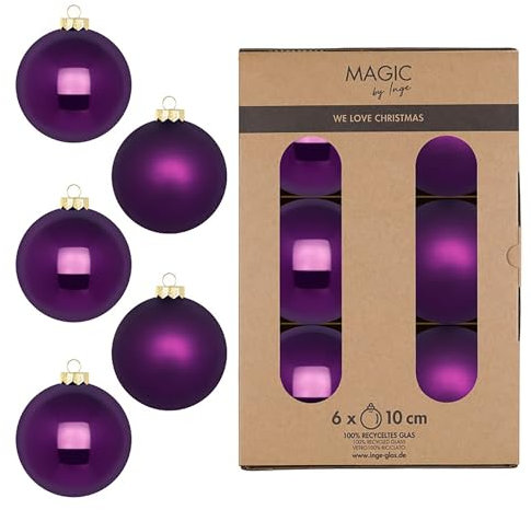 Christbaumschmuck & Weihnachtsbaumschmuck Lila Purpur - Purple Symphony