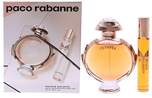 PACO RABANNE Olympã©A Eau De Perfume Spray Set 2 Pieces 2020, für Damen und Herren, perfekt für einen langanhaltenden Duft, mit 80 ml