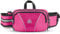 Fanny Pack for Men Women Waist Bag with Water Bottle Holder for Hiking, travel,Dog Walking, Workout,Cycling, Pink, Fanny Pack