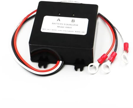 VXVUQRQVH Battery equalizer 5pcs battery balancer battery equalizer for 2 * 12V lead acid battery 24V battery Battery Voltage Balancer