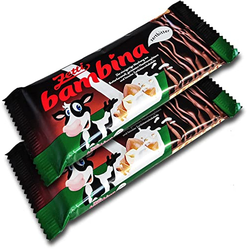 2 er Pack Zetti bambina Zartbitter Tafel 2 x 100g Sonderpreis haltbar bis 04/26