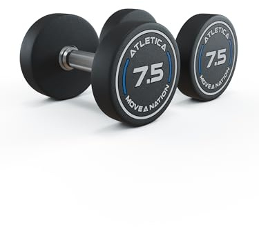 ATLETICA Rundhanteln Pro, 2 x 7,5kg