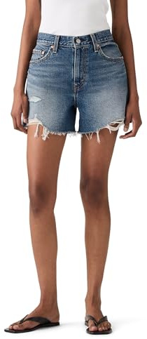 Levi's Damen Shorts Ribcage Short Zip