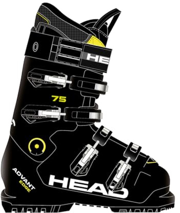 Head Men ADVANT Edge 75 Black Ski Boot