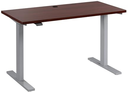 Bush Business Furniture Move 60 Series Höhenverstellbarer Stehpult, Holzwerkstoff, Hansen Kirsche, 48W x 24D