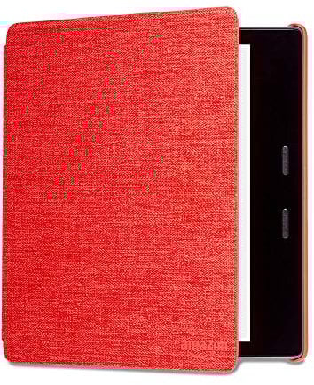 Étui en tissu protégeant de l'eau pour Kindle Oasis (10ème génération et 9ème génération uniquement), Rouge