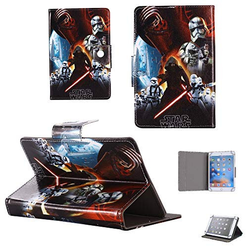 Star Wars - Universal Case - children kids Tablet Cover / 7 inch Tab - 7 Size compatible with ANY Model Samsung Android Ipad Amazon kindle etc