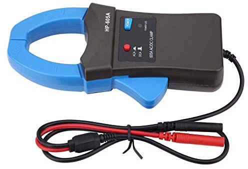 Clamp Meter, hp-605a 600A DC/AC Current Clamp Adapter Clamp-On Meter Tester with Test Probes