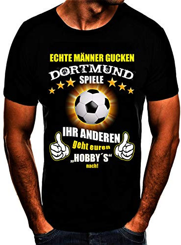 Dortmund Stadt T-Shirt (L) Schwarz