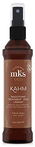 MKS Eco Kahm, Original-Duft - 59 mL - Hair Smoothing Treatment - Pflanzliches Keratinprotein, marokkanisches Arganöl, Hanfsamenöl - Vegan & Cruelty Free