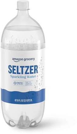 Amazon Grocery, Seltzer Sparkling Water, 67.6 Fl Oz