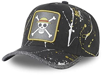 Cap Herren One Piece, Tracker Kappe Herren, Angenehm, Rutschfester Halt, Schwarz, Einheitsgröße