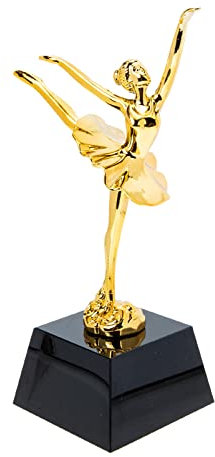 BESPORTBLE Trophäe Pokal Ballett Skulptur Mädchen Figur Statue Gewinner Award Pokal Tischdeko Pokal Kindergeburtstag Party