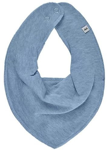 Pippi Halstuch Lätzchen Dreieckstuch Biobaumwolle uni (ashley-blue)
