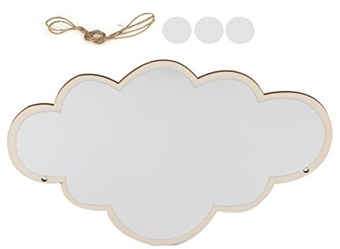 Alvinlite Bruchsicherer Spiegel aus Acryl, Dekorativer Spiegel, Niedlicher Wolkenform, für Kinderzimmer, Spielzimmer, Wolke