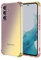 RankOne Coque de Téléphone Convient pour Samsung Galaxy A54 5G (6.4 inches) Transparent TPU Silicone Dégradé de Couleur Case - Or Noir