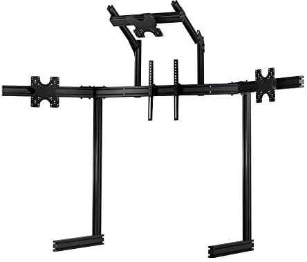 Next Level Racing NLR-E037 Elite Free Standing Quad Monitor Stand – Black Edition