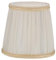 OSALADI 2 Stück Stoff-Lampenschirm Wandlampenschirm Weißer Lampenschirm Plissierter Lampenschirm Stoff-Lampenschirm Khaki-Lampenschirm Lampenschirm-Ersatz Vintage-Dekor