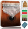 Fubdnefvo Kalimba Daumenklavier 21 Tasten, Tragbares Daumenklavier für Erwachsene, Kinder und Anfänger