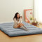 ROYGROW Japanische Futon-Matratze in voller Größe, Bodenmatratze für Erwachsene, Japanische Futon-Bodenmatratze, Faltbare Matratze Schlafmatratze für Boden, Tatami-Matte, Camping Matratzenauflage,