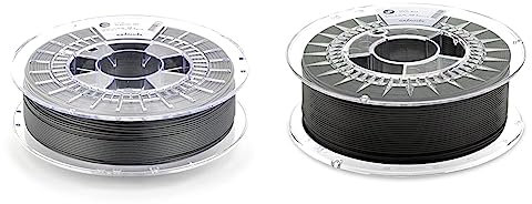extrudr® XPETG CF ø1.75mm (0.8kg) CARBON FIBER - 3D Drucker Filament - Made in Austria & XPETG MATT ø1.75mm (1kg) 'SCHWARZ' - 3D Drucker Filament - höchste Qualität zum fairen Preis!