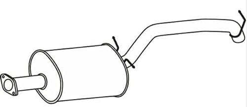 VEGAZ FS-784 Endschalldämpfer Endtopf