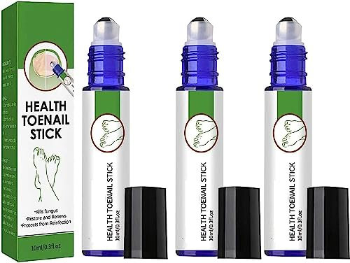 Toe Nail Stick,Nail Care Roller Balls,Nail Growth & Strengthening Oil Serum,Nail Repair Essence Gel,Restores Discolored And Damaged Nails