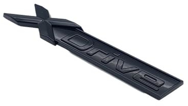 Neue chromschwarze Fender-Buchstaben SDrive XDrive EDrive Embleme for 3 4 5 6 7 8 Serie X3 X4 X5 X6 Z4 GT Auto-Kofferraum-Logo-Aufkleber (Color : Glossy Black XDrive)