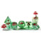 Mushroom Polyedrisches DND-Würfel-Set, Cartoon-Pilz-Würfel für Rollenspiele, Würfelspiele und MTG-Tischspiele, 7-teiliges Set
