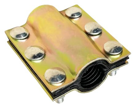 Water Pipe Repair Clamp for 1/2 inch Pipe(Outer Diameter of The Applicable Pipe is 0.79-0.84 inch),Leak Sealer for Pipes and Plumbing,Length About 4 inch,Suitable for PE/PPR Pipes,Steel/Iron Pipes