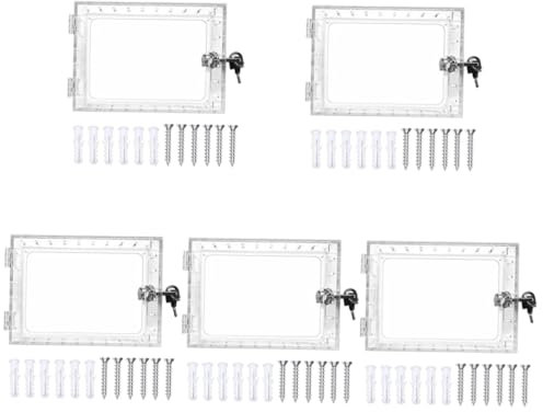 Hemobllo Sets Thermostat Accessory Thermostat Guard Box Protector Acrylic Construction