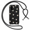 Foonary Handykette Hülle mit Band für Samsung Galaxy S20 Plus 6,7 Handyhülle, Aesthetic Design Kette Necklace Case mit Kordel zum Umhängen Silikon Schutzhülle Cover für Samsung S20 Plus, Smile Blumen