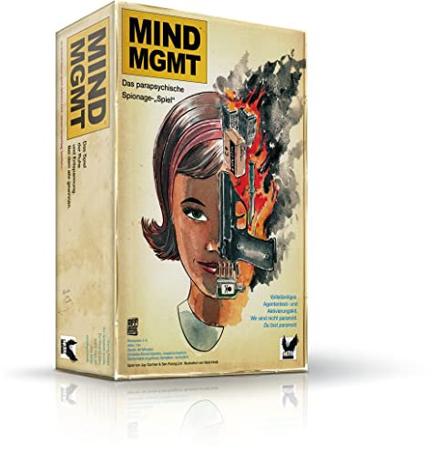 CORAX GAMES | Mind MGMT | Hidden Movement Spiel | Für 2 bis 5 Spieler| Deutsch
