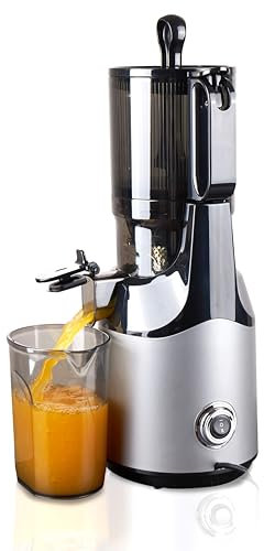JR Ultra 8000 S4 Self Feeding Slow Juicer, 300 watt, whole slow masticating juicer