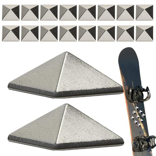 Snowboard Griff Stomp Pad Selbstklebende Metall-Snowboard-Antirutschmatte