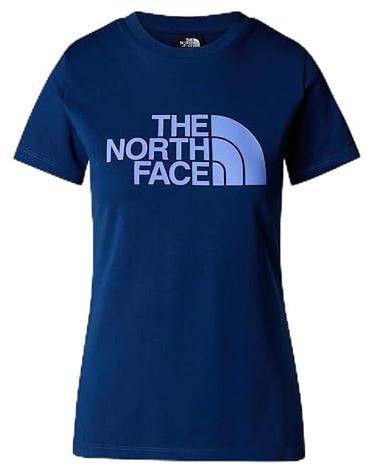 The North Face NF0A8A6D89N W S/S Easy Tee T-Shirt Damen Estate Blue/Virtual Blu Größe M