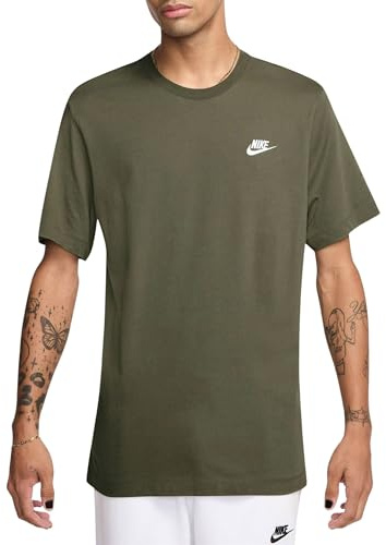 Nike Maglietta da Uomo Revolution 6, Oliva Media, XL