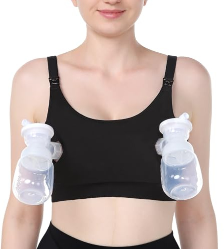 momcozy Pumping BraYN08 Black Large Size