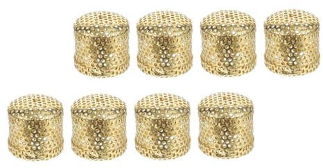 VILLCASE Cajas de Moxibustión de Cobre sin Humo, Red Anticenizas, Gruesas y Resistentes, Juego de 8 Piezas para Cuidado Corporal y Terapia Tradicional de Acupuntura en Hogar