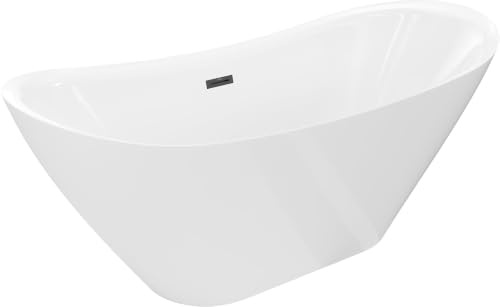 Mexen Lotos freistehende Badewanne 140 x 75 cm