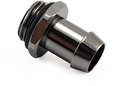 XSPC Steckanschluss 1/4 Zoll auf ID 10mm - Schwarz chrome