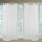 HongYa Gardine Mit Knoten Voile Durchsichtig 1er-Pack Vorhang BxH:140x175cm